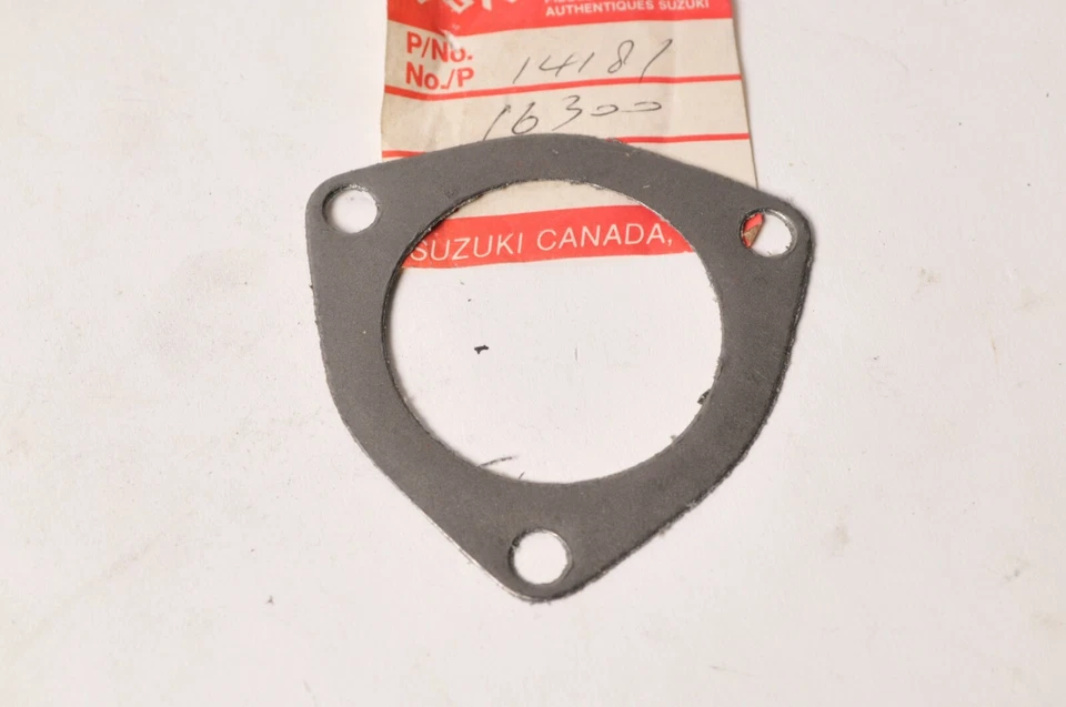 Genuine Suzuki 14181-16300 Gasket,Exhaust pipe RM250 1976-1988 Foto 1 de 2