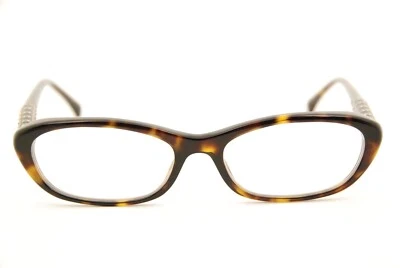 Raro Auténtico Chanel 3215 c.714 53mm Oro Tortuga Gafas Marcos Italia Foto 1 de 4