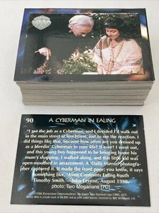 DR WHO - Cornerstone Series 4 - Complete VINTAGE Base Set (90 cards) - 1996 - Picture 1 of 2