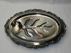 Vintage Lunt Footed Meat Tray - Picture 1 of 6