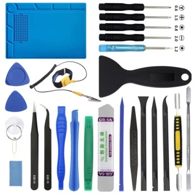 Opening Phone Repair Tools Kit Screwdriver Set Band Mat For iPhone IPad MacBook - Image 1 of 4