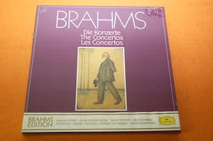 Sealed -Brahms Edition Concertos Mutter, Kremer, Maisky, Abbado, Pollini DGG 4LP - Bild 1 von 4