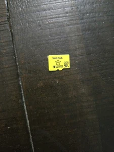 Carte mémoire SanDisk 256 Go Nintendo Switch Micro SD SDXC Gaming Class 10 UHS-I - Photo 1 sur 2