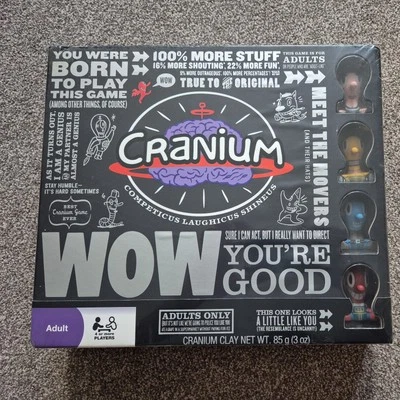 Hasbro Cranium WOW You're Good Adult Board Game 2011 - BNISB Box minor damaged - Image 1 of 4