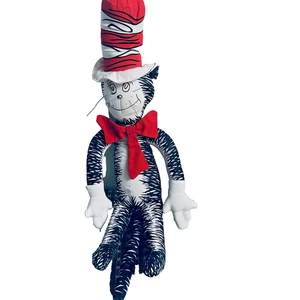 Katze im Hut 1994 Vintage Plüsch 16 Zoll Dr. Suess Stofftier Spielzeug zufälliges Haus - Bild 1 von 5