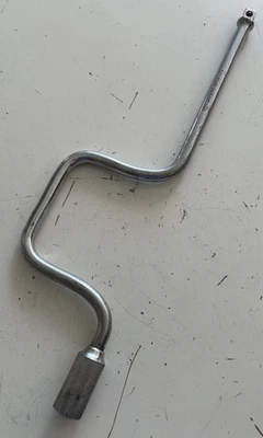 Vintage Speed Wrench Indestro Super 3208 1/2" Socket Handle Stainless Steel - Image 1 of 4