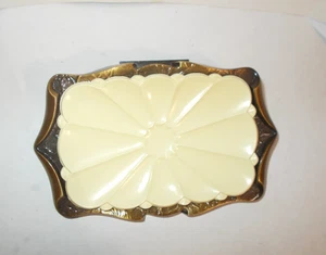 Vintage Amerock 5 3/4" x 3 3/4" Wall Mounted Soap Dish C-9052-AE(WITH SCREWS) - Picture 1 of 8