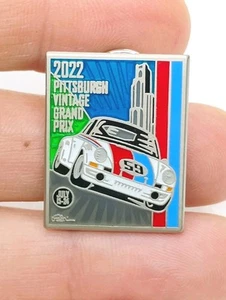 Pin de solapa esmaltada vintage del Gran Premio Pittsburgh 2022 - Imagen 1 de 11