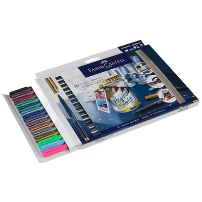 FABER-CASTELL Lackmarker farbsortiert 1,5 mm, 30 St. - Bild 1 von 4