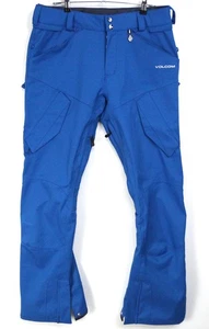 Volcom Snowboard Ski Snow Pants Mens Medium Blue Modern Articulated Machine Pant - Picture 1 of 12
