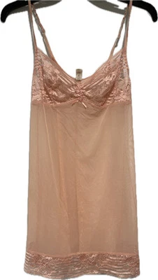 La Perla MELIZIA Babydoll Sleep Dress Peach Size 3 Medium - Image 1 of 4