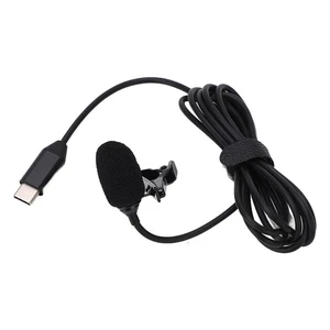 Lapel Microphone Anti Interference Omnidirectional Clip On Lavalier Micropho NEW - Afbeelding 1 van 12