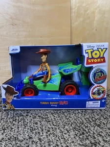 Disney Pixar Toy Story 4 Turbo Buggy Woody Remote Radio Control R/C Jada 2024 - Picture 1 of 8