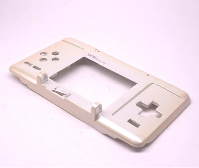 White Nintendo DS Middle Case Shell Hinge Repair OEM Original Replacement Part - Image 1 of 4