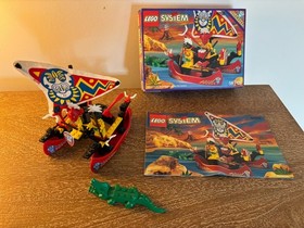 LEGO Pirates: Islander Catamaran (6256) - 91% complete w/box and instructions