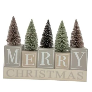 Christmas Decorations for Home Farmhouse Christmas Tree Decor Merry Christmas - Picture 1 of 8