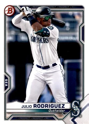 2021 Bowman - Prospects Julio Rodriguez #BP-86 (RC) - Image 1 of 2
