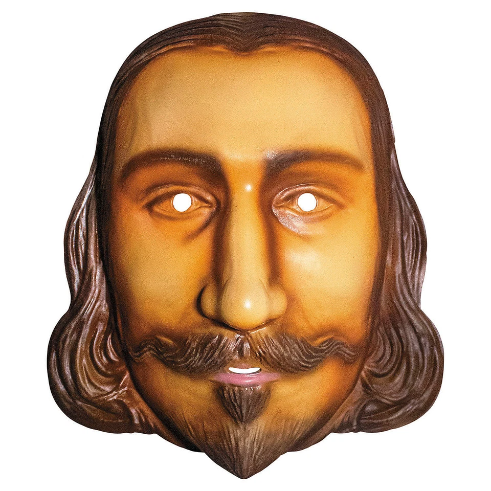 Máscara de plástico John Carver de acción de gracias - Disfraces Morris Foto 1 de 1