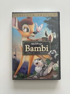 Bambi (Two-Disc Platinum Edition) - DVD - Excellent Condition Walt Disney 2005 - Picture 1 of 6