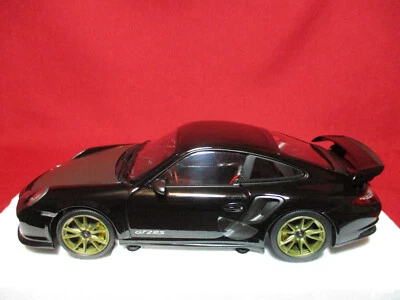 1:18 Scale Porsche 911 GT2 RS 997 Black+Gold Limited Edition 504 Pieces Diecast - Image 1 of 4