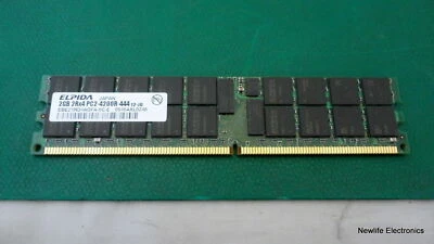 Elpida EBE21RD4AGFA-5C-E 2GB PC-4200 DDR2 SDRAM Server Memory - Image 1 of 3