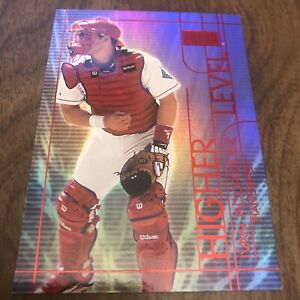 2000 SkyBox Higher Level Ivan Rodriguez Ruby Rubies Red #34/50 RARE Card #6HL