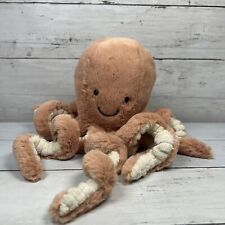 Jellycat Pink Octopus Stuffed Animal Baby 6” Odell Small Tiny Ocean Plush SOFT