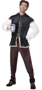 California Costumi Taverna Uomo Abito Adulto Medio (40-42) Pantaloni Camicia - Foto 1 di 5