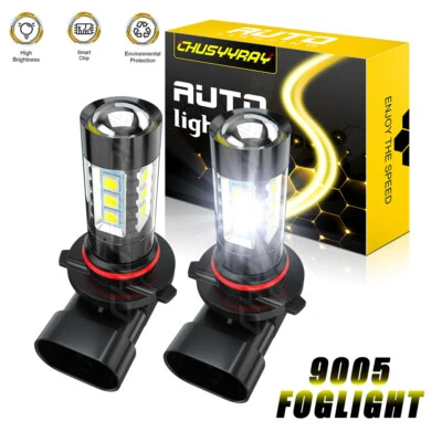 For Dodge Charger 2006 2007 2008 2009 4-sided  Fog Light Bulbs Kit 9005/9145 - Image 1 of 4
