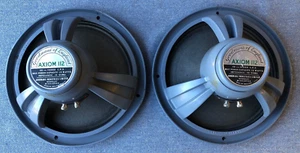 Goodmans Axiom 112 speaker pair, vintage audio made in England, 10inch, 12 watts - Picture 1 of 14