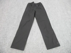REI Pants Mens Medium Black Drawstring Rain Hiking Lightweight Athletic 28x31 - Picture 1 of 14