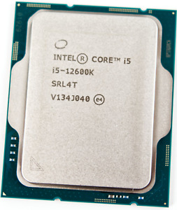 Intel Core i5-12600K 4.9GHz 10 Core LGA 1700 CPU DDR4 DDR5 PCIe 5.0