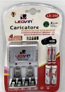 Caricatore Carica Pile Batterie - Foto 1 di 1