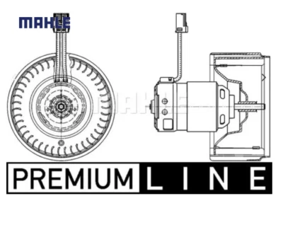 Soplador de climatización interior MAHLE AB 71 000P - varios modelos Volvo Foto 1 de 3