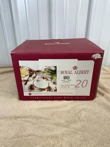 NEW Royal Albert OLD COUNTRY ROSES China Set 20 Pieces Plates Cups Saucers NIB - Picture 1 of 5