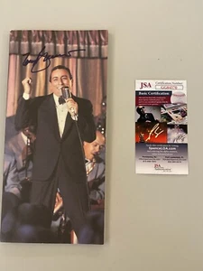 Tony Bennett Signed CD Mini Book JSA COA Free Shipping - Imagen 1 de 3