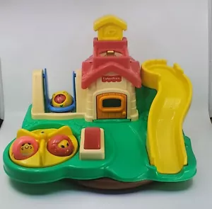 Vintage Fisher Price Säugling Vorschule Aktivität Spielplatz rollendes Gesicht Bälle - Bild 1 von 9