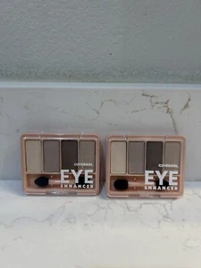2 Pack Covergirl Eye Enhancer Eye Shadow - 280 Natural Nudes - Cover Girl - Quad - Picture 1 of 3