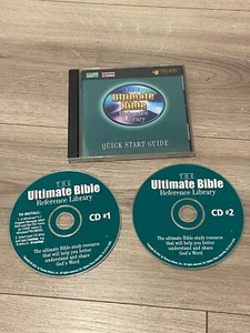 Nelson The Ultimate Bible Reference Library PC CD Set disques 1 et 2 - Photo 1/1