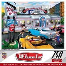 MasterPieces Jigsaw Puzzle; Rock & Rolla Diner - Wheels series; 750 pieces