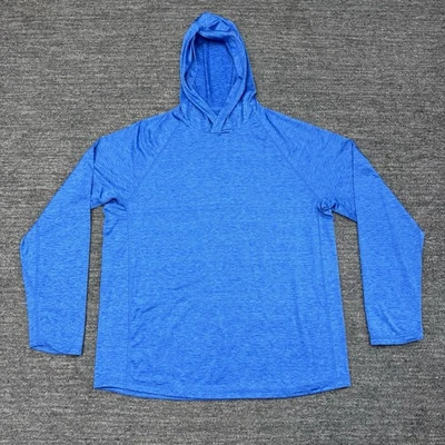 Vineyard Vines Performance Hoodie Shirt Men Large Blue Surf Hike Outdoor Beach - Image 1 of 4