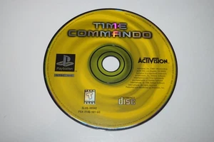 Time Commando Playstation PS1 Video Game Disc Only - Picture 1 of 1