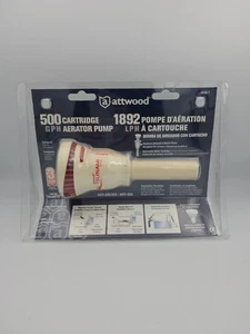 NUOVA pompa aeratore Attwood Tsunami t-500 4640-7 12v pesci vivono bene - Foto 1 di 2