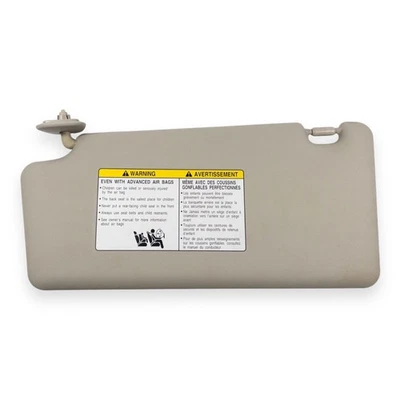 Parasol lado izquierdo Nissan Rogue 2008-2013 conductor vinilo beige Foto 1 de 4