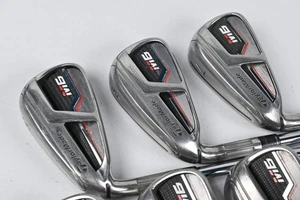 Left Hand Taylormade M6 Irons / 5-PW+SW / Regular Flex KBS MAX 85 Shafts - Picture 1 of 7