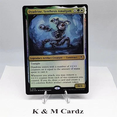 MTG - Edge of Eternities - Dyadrine, Synthesis Amalgam - Foil - 0216 - NM - Image 1 of 4