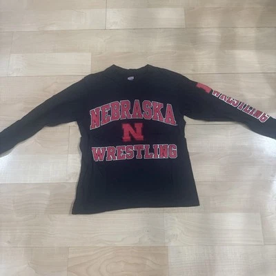 Nebraska Cornhuskers Wrestling Long sleeve T-Shirt Youth Medium (10-12) - Image 1 of 2