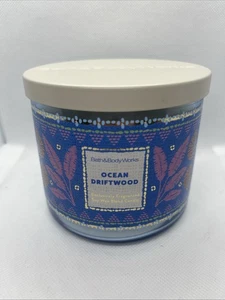 Bath & Body Works Ocean Driftwood 3 Wick Candle 14.5 oz New - Bild 1 von 3