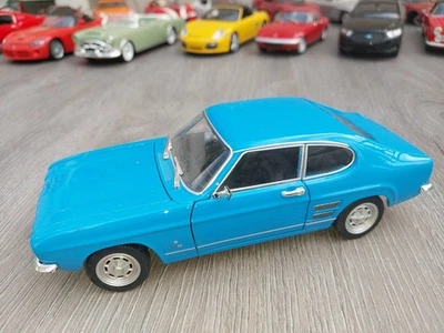 Ford Capri MK1 Welly 24069. Rojo. 1969 sin caja Foto 1 de 4