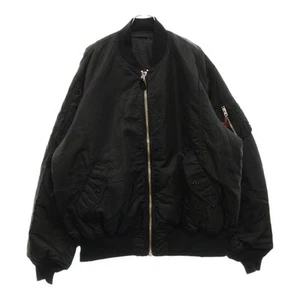 Mastermind Japan x Alpha Patchwork MA-1 Jacket TA1734-9001 Black Used 50f2a26157 - Picture 1 of 6
